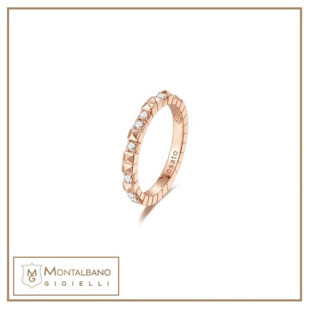 Anello CUBICA RZA012A | anello Rosato Gioielli  in argento